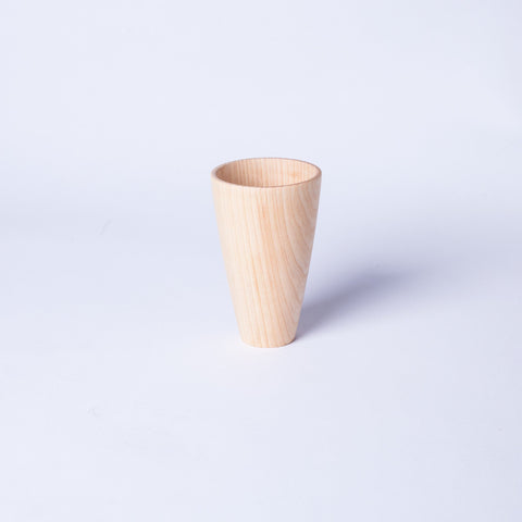 Woodwork Tall Cup - Set of 4