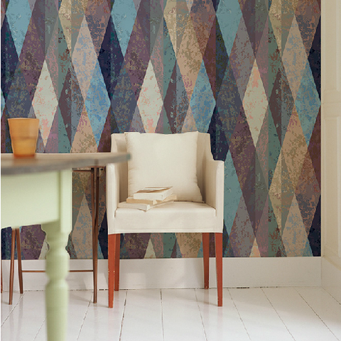Patchwork Wallpaper