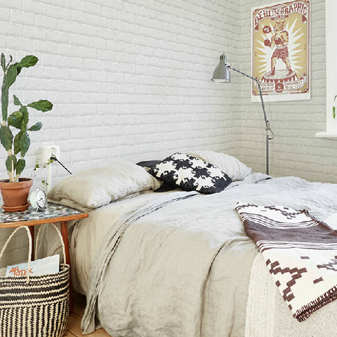 White Brick Wallpaper