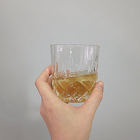 Whiskey on Ice Glass